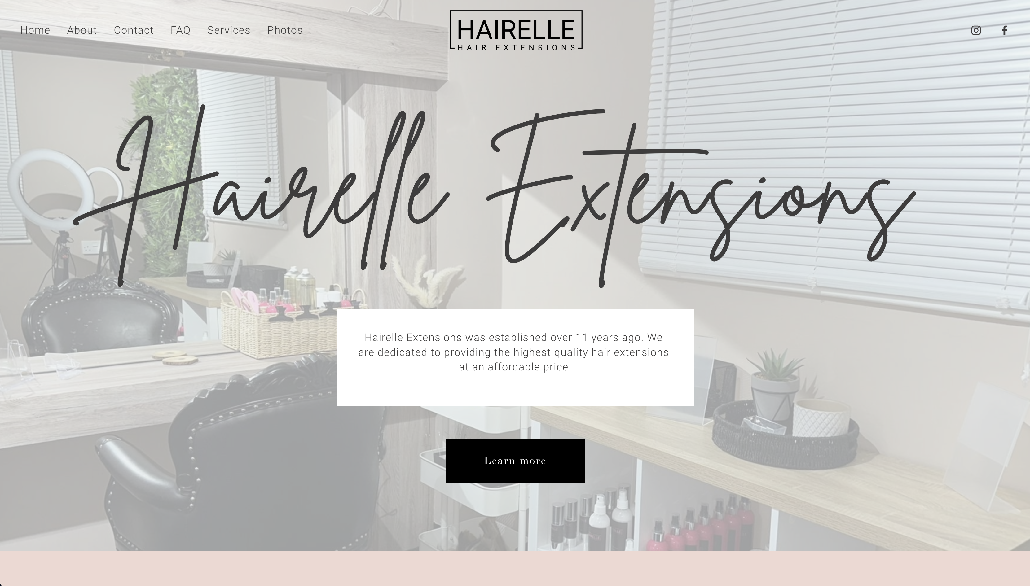 Logo of HairElle Hair Extensions